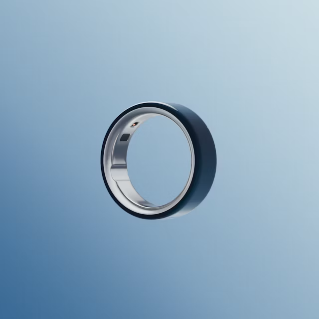 Oura Ring 4 Ceramic in der Ausführung Midnight, Produktbild